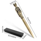 Vintage Metal Letter Opener Envelope Slitter Bronze Letter Opener Knife Mail    