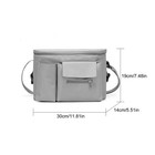 Universal Baby Stroller Organizer with Insulated Cup Holder Phone Bag   Shoulder
