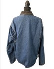 Sorel Men s Vintage Denim Jacket Corduroy Collar Cuffs  Lined  Size Xl Full Zip