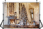 Christmas Backdrop Christmas Backdrops For Photography Christmas Tree Fireplace 