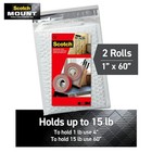 Scotch Outdoor Mounting Tape  2 Rolls  1 In X 60 1 x60   1 x60  