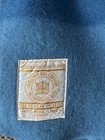 Large 100  Wool Hudson Bay Blue Striped Vintage Blanket