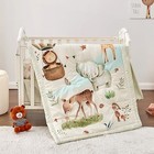  4-piece Crib Bedding Set  Baby Bedding Set Including Blanket  Crib Skirt  