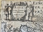 1631 Asia Map By Henricus Hondius Ii Antique Original China Japan Korea