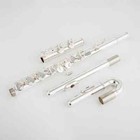 Pfa-201u G Tune 16 Closed Hole Keys Sliver Plated Alto Flute With Case