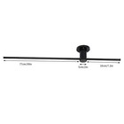 Modern Wall Light Long Led Wall Lamp Led Linear Wall Lamp Black Home Decor