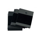 100pcs 1 7x 2inch Black Velvet Plastic Earring Cards For Earring Display Hanging