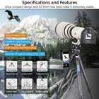 Compact Tripod Monopod Carbon Fiber Tripod Heavy Duty Travel Camera Stand 32 5mm