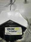 Genuine Kids Oshkosh Faux Fur Vest Girls 4t-5t Grey Soft Plush Layer Euc