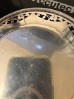 Vintage Sterling Silver 5 5  Bread butter Plate Reeded Rim 73 34g Reticulated