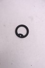 Dog Tag Silencer Round Black Rubber 1-736d