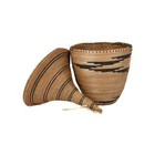Tutsi Basket With Lid Rwanda