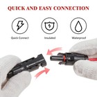 Universal 7-in-1 Solar Panel Adapter Cable For For Jackery Ecoflow Powerstation