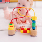 Melissa   Doug First Bead Maze Wooden Educational Baby Toy