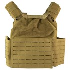 Ncstar Quick Release Laser Cut Plate Carrier Medium-2xl Fits 10 x12  Plates Tan