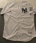 Derek Jeter Patch Final Game Worn Used Jersey New York Yankees 2014 Steiner Mlb