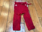Indiana Hoosiers Game Worn Used Red Football Pants  93 Stripe On Sides Size 3xl