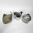Wwii Ww2 Era U s  Army Canteen With Cover   Cup - Dated 1944   Cup Dated 1945