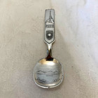 Norwegian Domkirken cathedral  Bodo Silver Souvenir Spoon 5  Long
