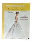 Vintage 1962 The Miss America Pageant Atlantic City Nj Program Early Old