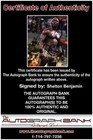 Shelton Benjamin Authentic Signed Wwe Wrestling 8x10 Photo W cert Autographed 07