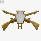 Spanish American War Pennsylvania Infantry Company    h    Cap Badge