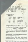 I0336 Peace On Earth  Christmas Stocking Needlepoint Pattern