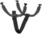 Ccm Tacks Hockey Helmet Chin Strap   Black White Chinstrap Ear Loops Sling Bauer