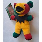 Irie Bear Grateful Dead Bean Beanie Limited Edition Rasta Colors Plush Doll Nwt