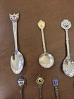 Vintage Souvenir Spoon Lot  islands And Countries  