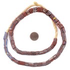 Antique Venetian Millefiori African Trade Beads  11521 12mm Ghana Multicolor