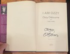 Black Sabbath   Ozzy Osbourne    i Am Ozzy    Hardcover Book Signed By Ozzy  
