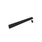 1 Pcs Violin Fingerboard 4 4 Full Szie With Violin Nut Natural Ebony Wood
