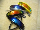 Futuristic Sunglasses Back To The Future Narrow 1-piece Lens Cyclops Punk 80258