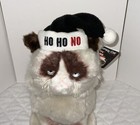 Gund Grumpy Cat 10    Holiday Plush W  Tag Ho Ho No Black Santa Hat Christmas