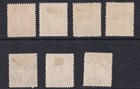 St Lucia Stamps 1946-1948 Sg129b c 132b 133b 134c 136a 141 Mint Hinged Cv   39 6