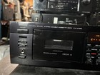 Vintage Yamaha Natural Sound Stereo Double Cassette Deck Kx-w382 Black Parts