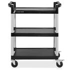 3-tier Rolling Utility Service Cart With Wheels - 31 5  X 37 5 