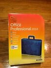 Microsoft Office 2010 Professional For 3 Pcs Full Retail New Sealed Box Version