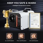 Diesel Air Heater 8kw 12v 110v Bluetooth App Lcd Thermostat Boat Motorhome