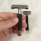 Vintage Gillette Adjustable Safety Razor Lot Of 2 - Video Of Them Working 