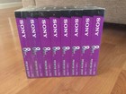 Sony T-160vl 8hrs Recordable Vhs Video Tape  pack Of 8  Brand New