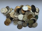Vintage Watch Dials Lot 400g      Soviet Mechanical Clock Faces  Steampunk  Art