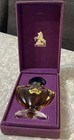Vintage 1960 s Shalimar Extrait New Old Stock Velvet Box1 3oz Blue Glass Stopper