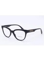 Versace Cat Eye Black Full Rim Eyeglass Frames Mod 3219 Gb1 52mm Plastic Women