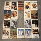 Vintage Playboy Magazine 1972-1973 Lot 18 Issues Complete W  Centerfolds
