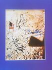 Buzz Aldrin Neil Armstrong Mike Collins Nasa Apollo 11 Hand Signed Photo Wborder