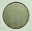 Costa Rica Rare 1850 Jb 1 Real Silver   750  Coffee Tree