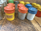 Vintage Kodak Ansco 35mm Film Cans Most Embossed And Some Film