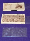 Vtg Craftaid Leather Templates    Lot Of 6 -years 1953 Thru 1958